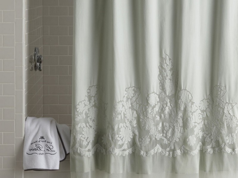 Shabby Chic Shower Curtains
