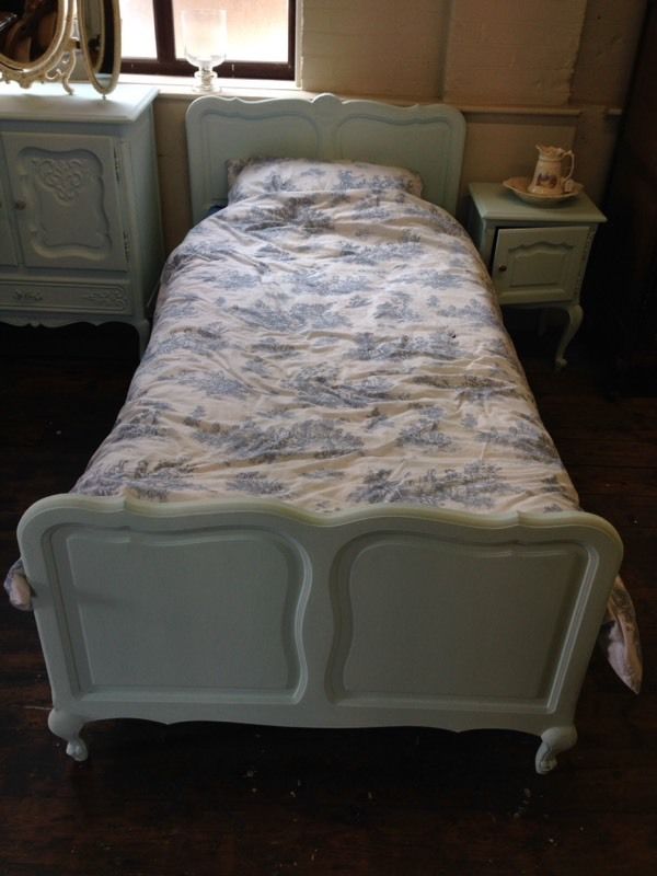 Shabby Chic Single Bed Frame