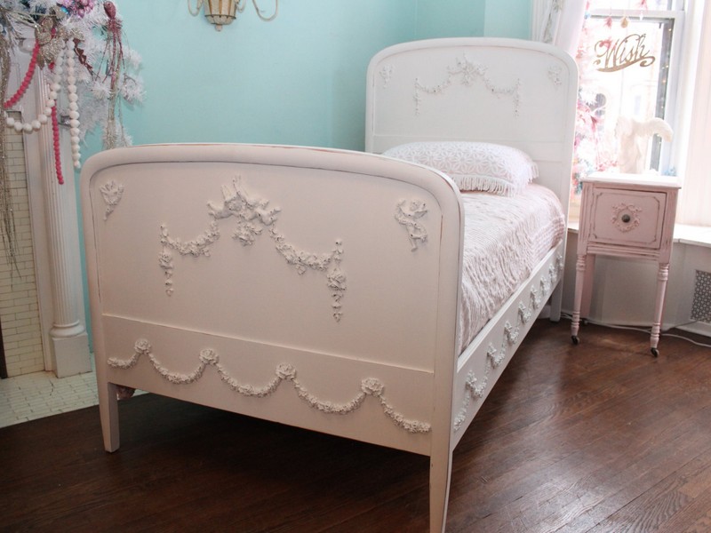 Shabby Chic Twin Bed Frame