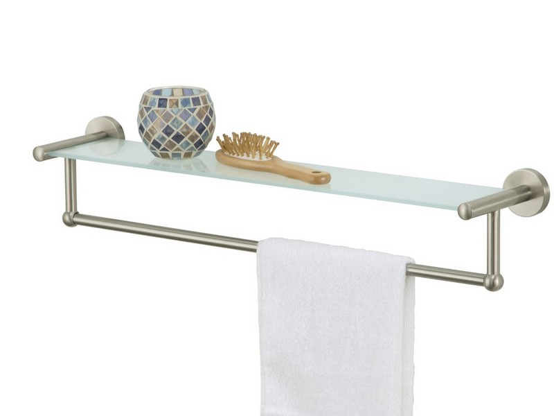 Shelf With Towel Bar