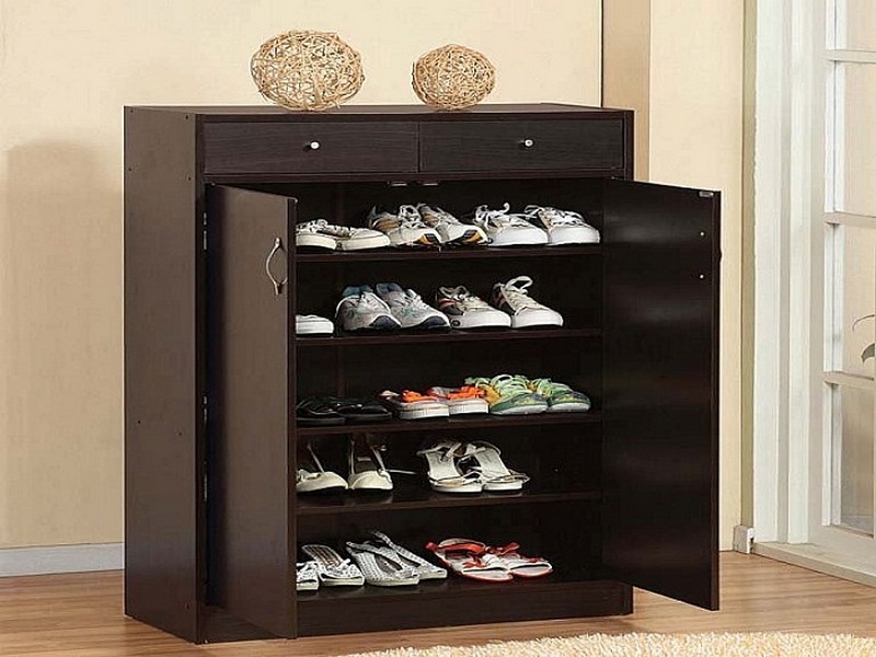 Shoe Storage Cabinet With Doors