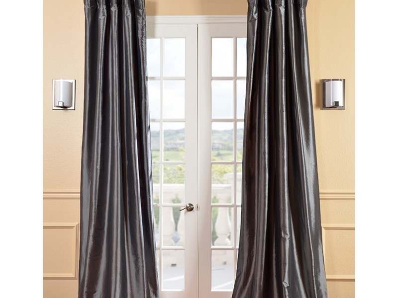 Silk Curtain Panels