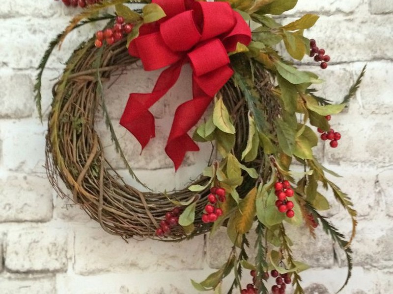 Silk Fall Wreaths For Front Door