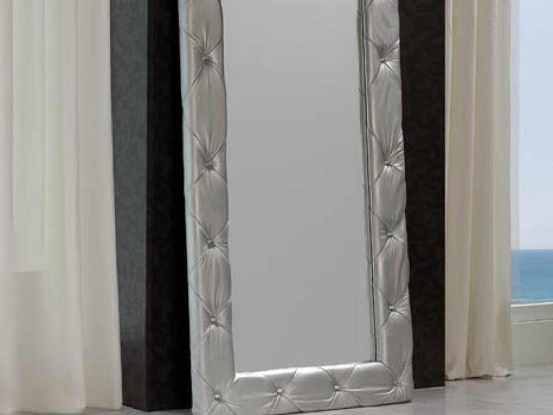 Silver Full Length Wall Mirror
