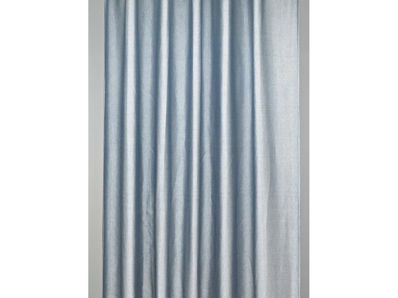 Silver Metallic Shower Curtain