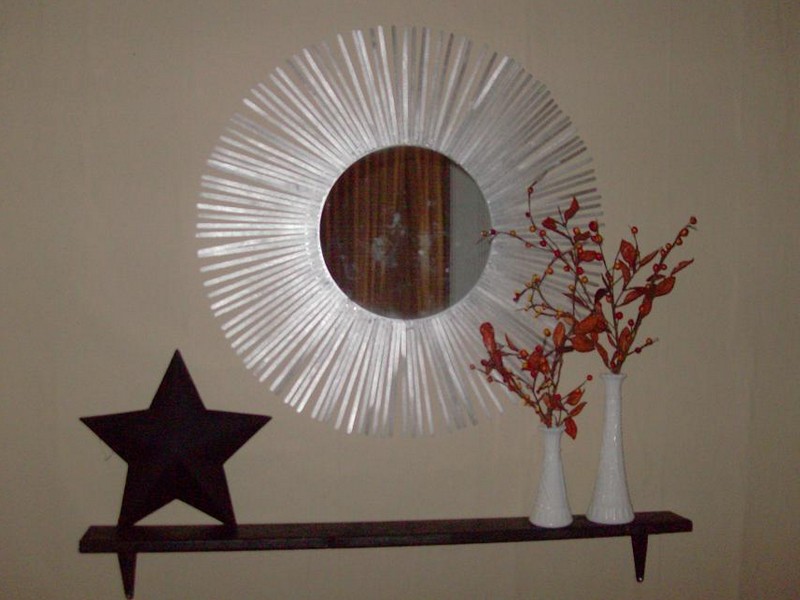 Silver Sunburst Mirror Cheap