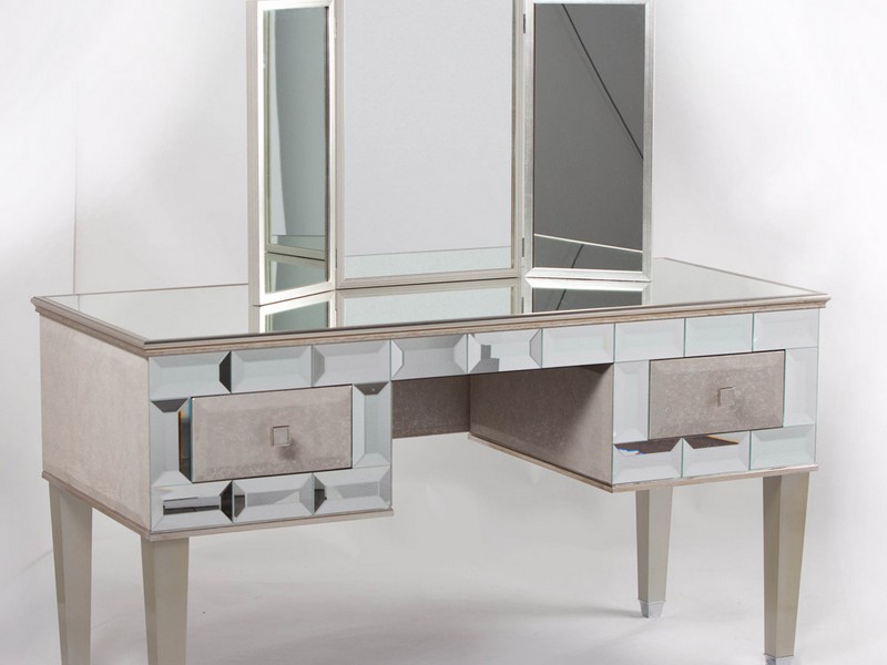 Silver Vanity Table