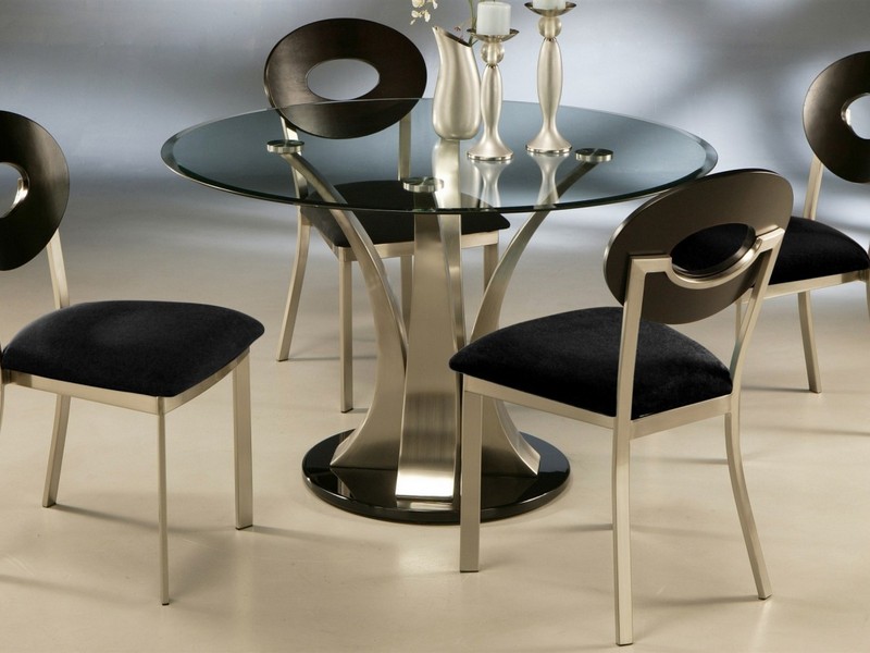 Silver Velvet Dining Room Chairs