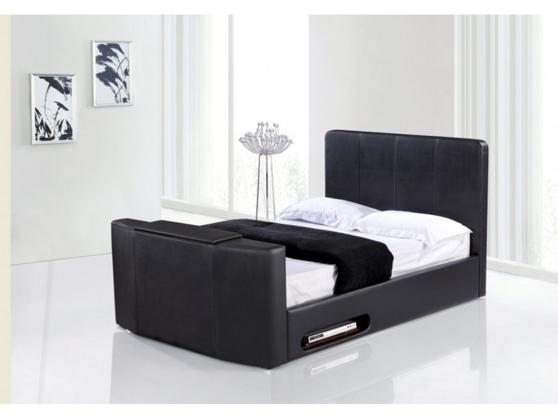 Single Bed With Tv In Footboard