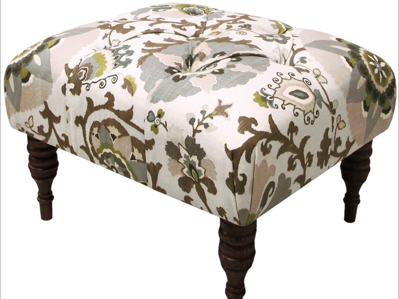 Skyline Furniture Tufted Ottoman