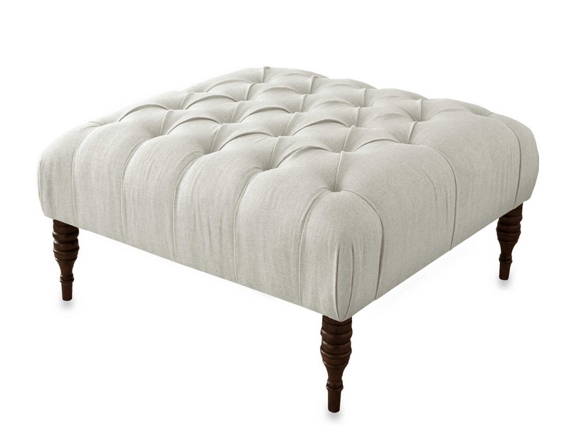 Skyline Tufted Ottoman