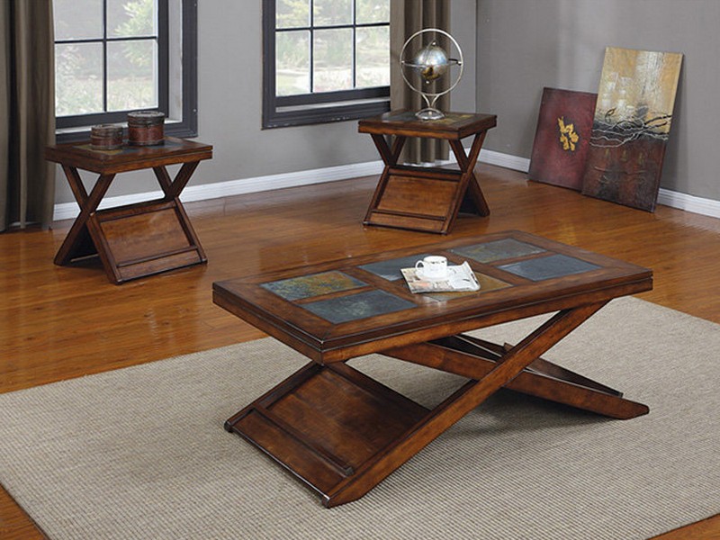 Slate Coffee Table Set