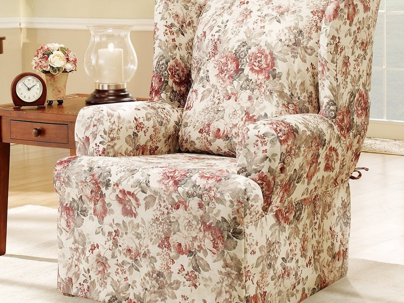 Slipcovers For Wingback Chairs With T Cushion