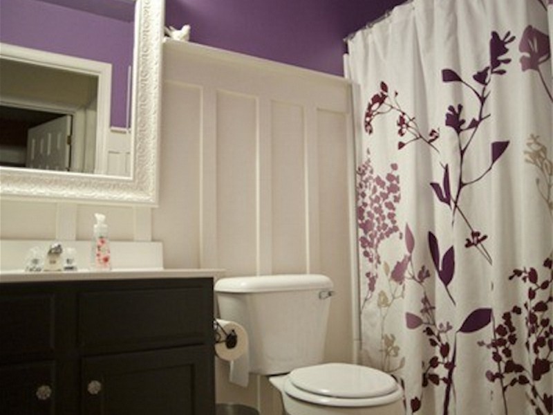 Small Bathroom Curtain Ideas