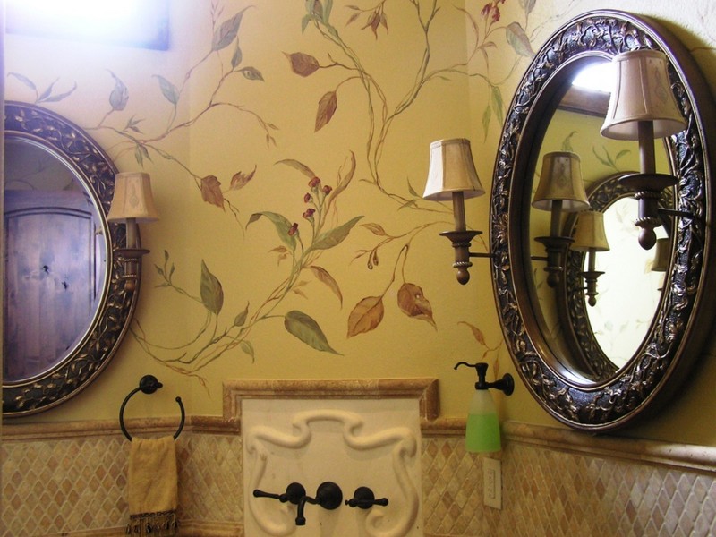 Small Bathroom Murals