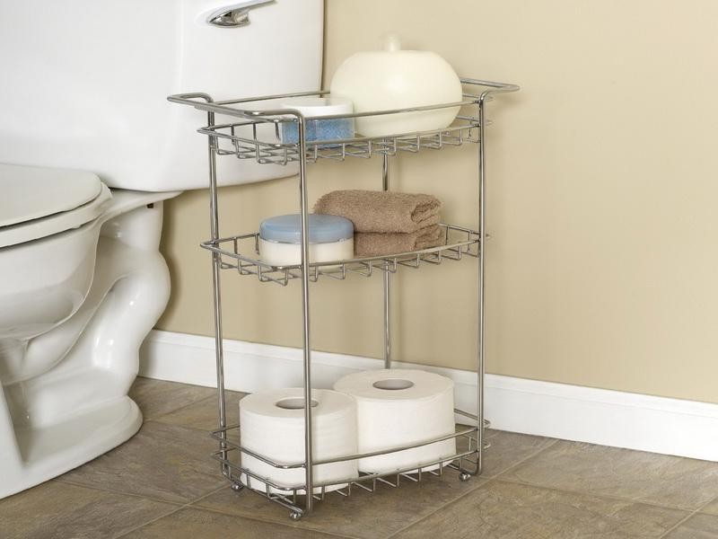 Small Bathroom Shelf Unit