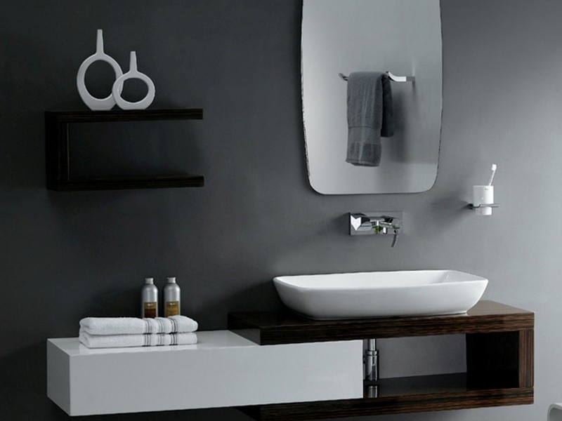 Small Contemporary Bathroom Vanities