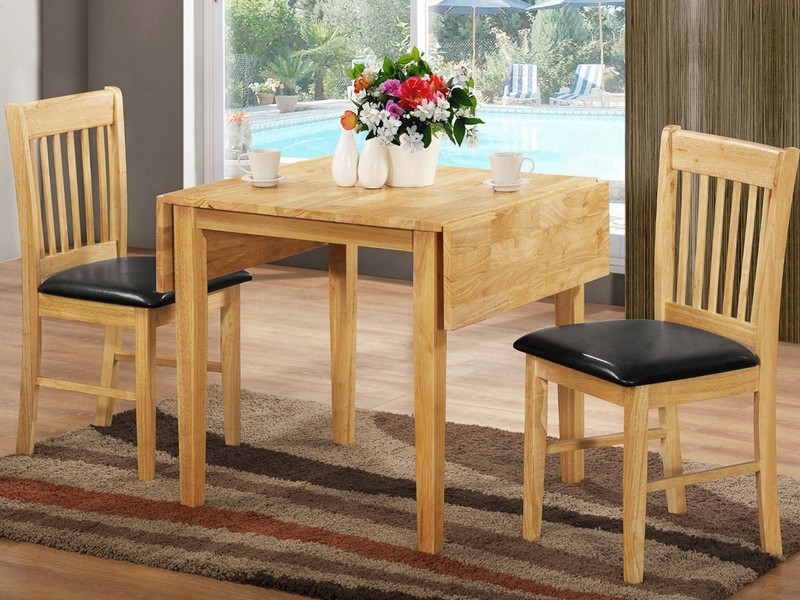 Small Drop Leaf Dining Table Set