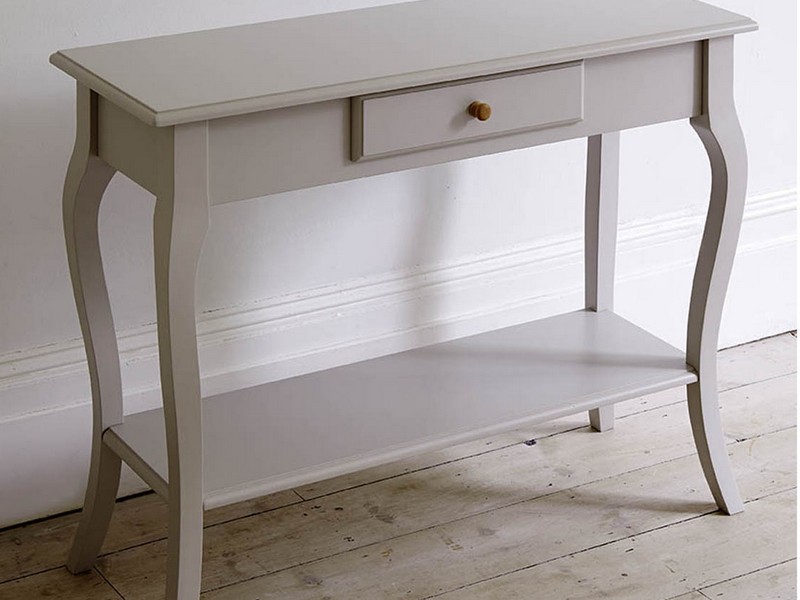 Small Foyer Table With Drawer