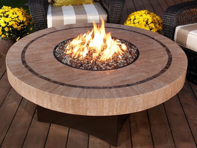 Small Gas Fire Pit Table