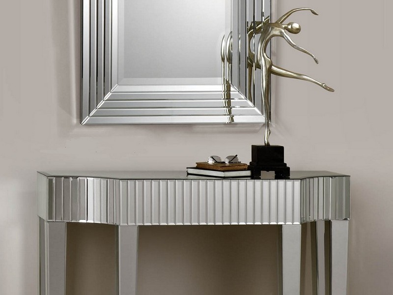 Small Mirrored Desk