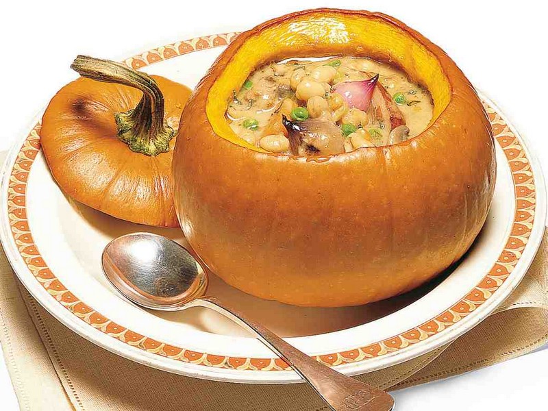Small Pumpkin Soup Bowls