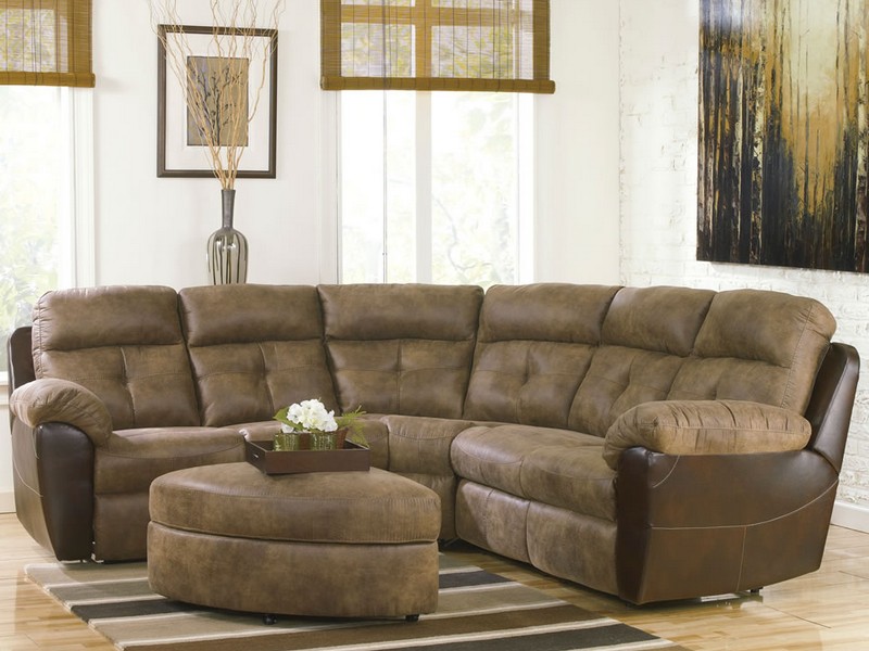 Small Reclining Sectional Couch