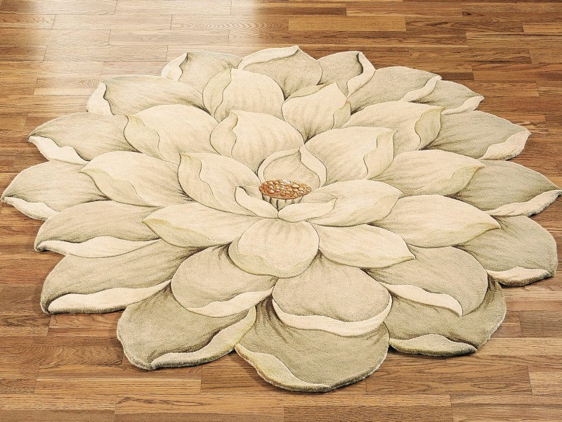 Small Round Bathroom Rugs