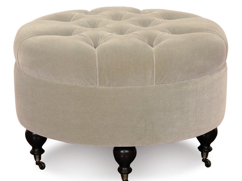 Small Round Ottoman