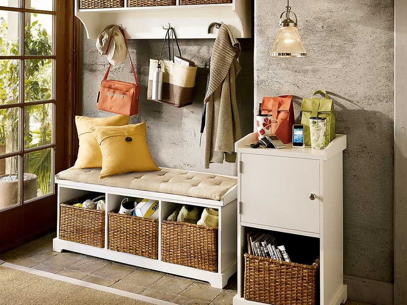 Small Storage Benches For Entryway