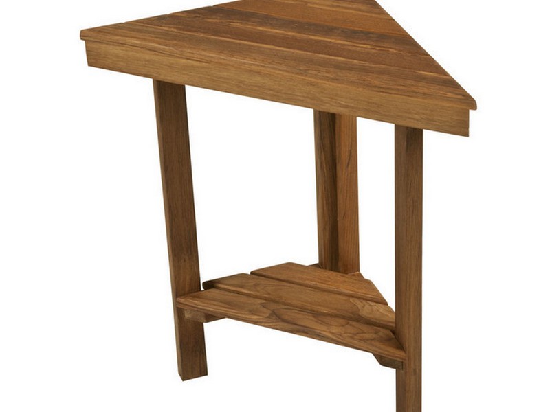 Small Teak Shower Stool