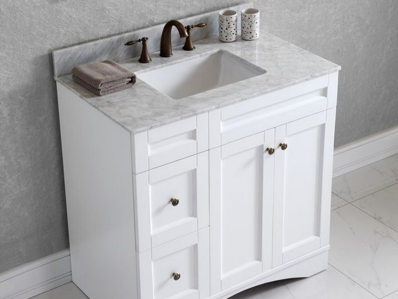 Small White Bathroom Vanities