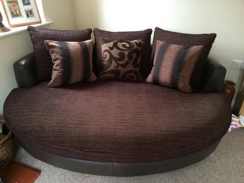 Sofa And Swivel Chair Set