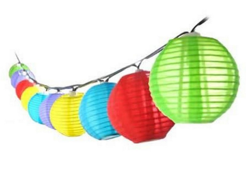 Solar Chinese Lanterns For Garden