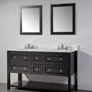 Solid Wood Bathroom Vanity Set