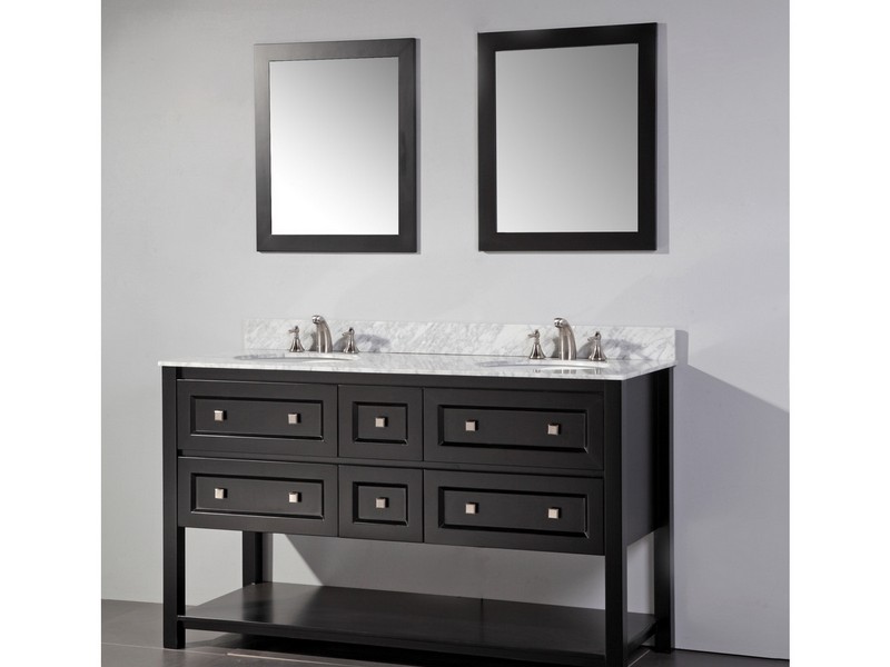 Solid Wood Bathroom Vanity Set