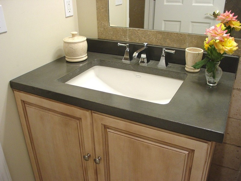 Solid Wood Bathroom Vanity Top