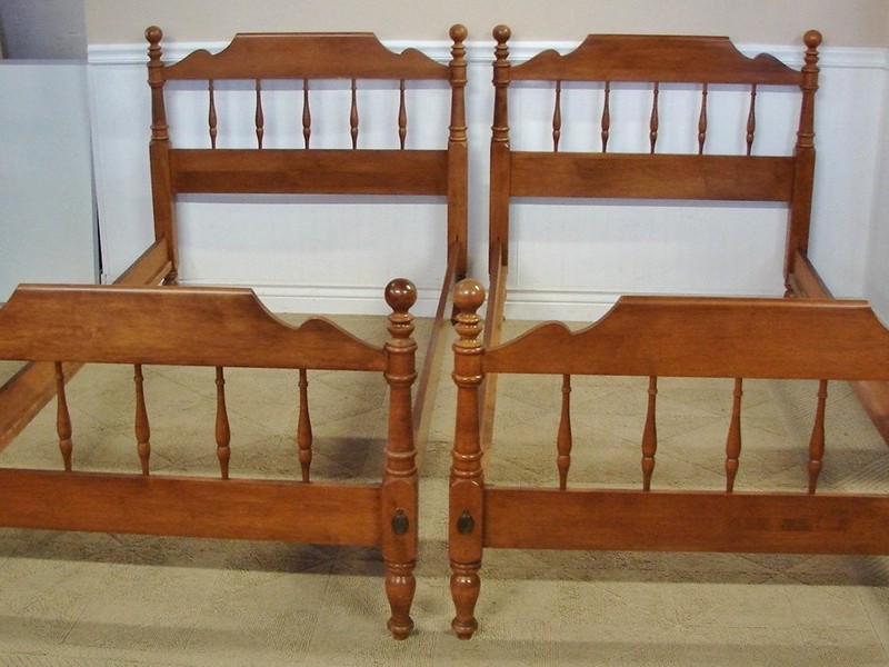 Spindle Twin Bed Frame