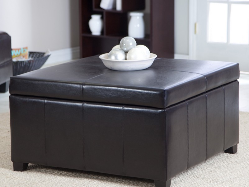 Square Coffee Table With Storage Cubes