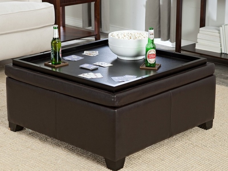 Square Coffee Table With Storage