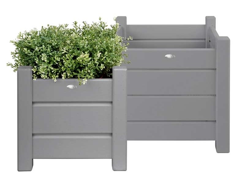 Square Metal Planter