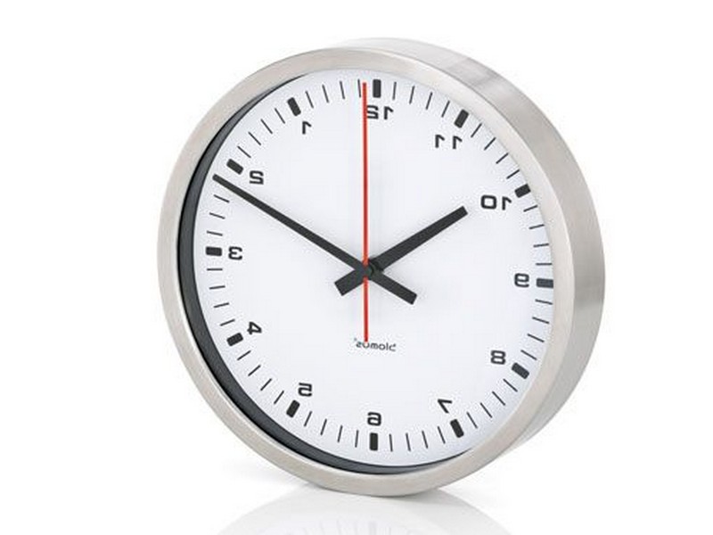 Stainless Steel Wall Clock