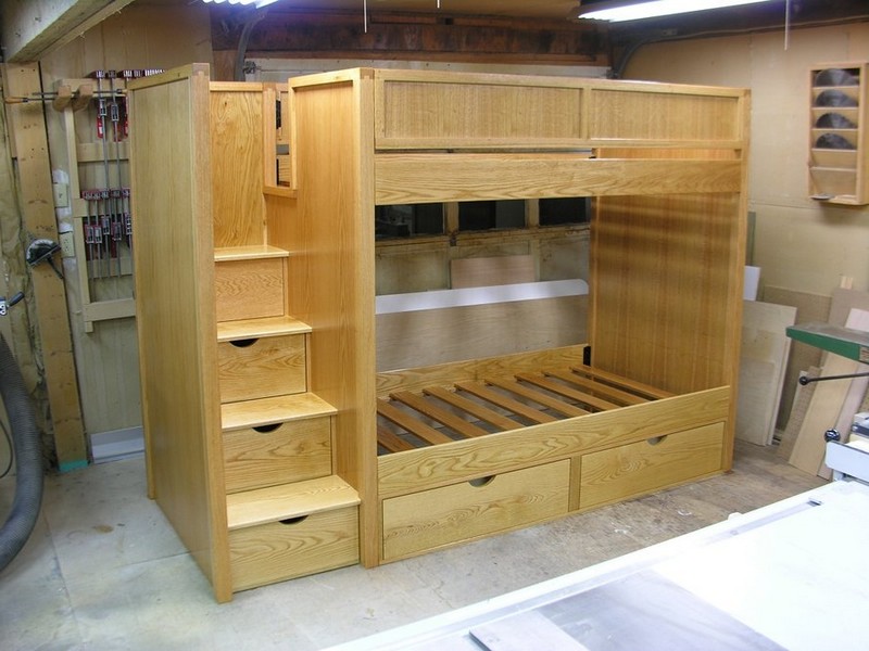 Staircase Bunk Bed Plans