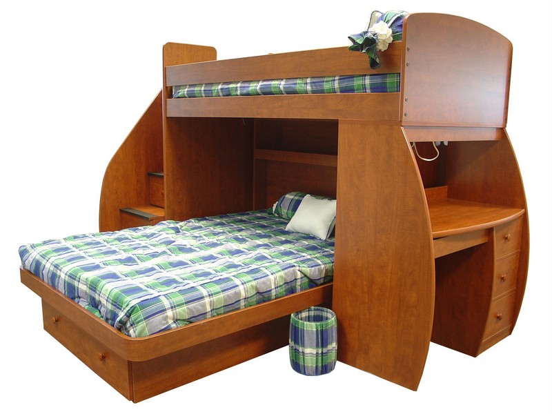 Staircase Bunk Bed Twin Over Full