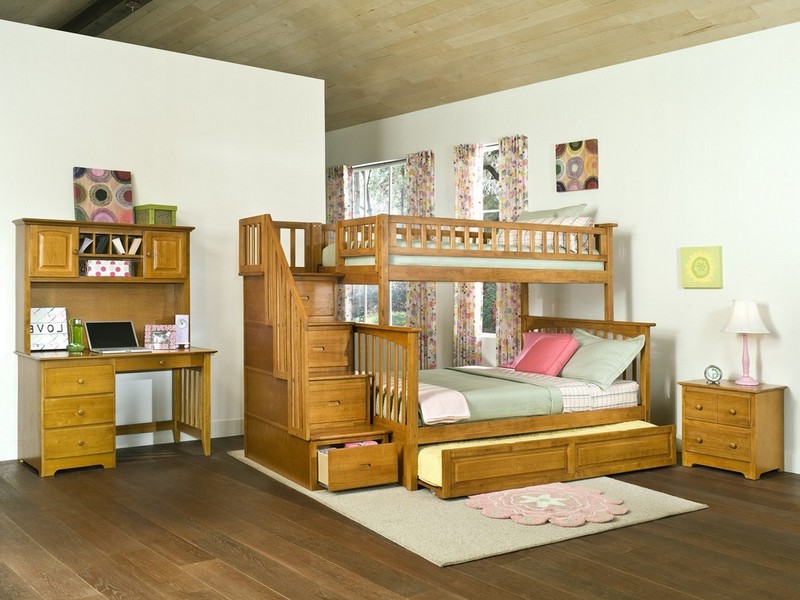 Stairway Bunk Bed Twin Over Twin