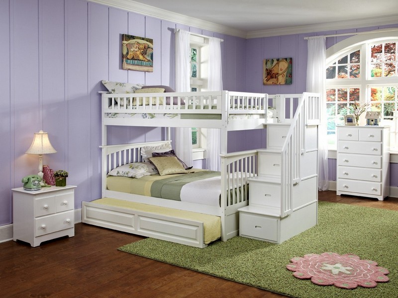 colorado stairway bunk bed with perfection twin mattress