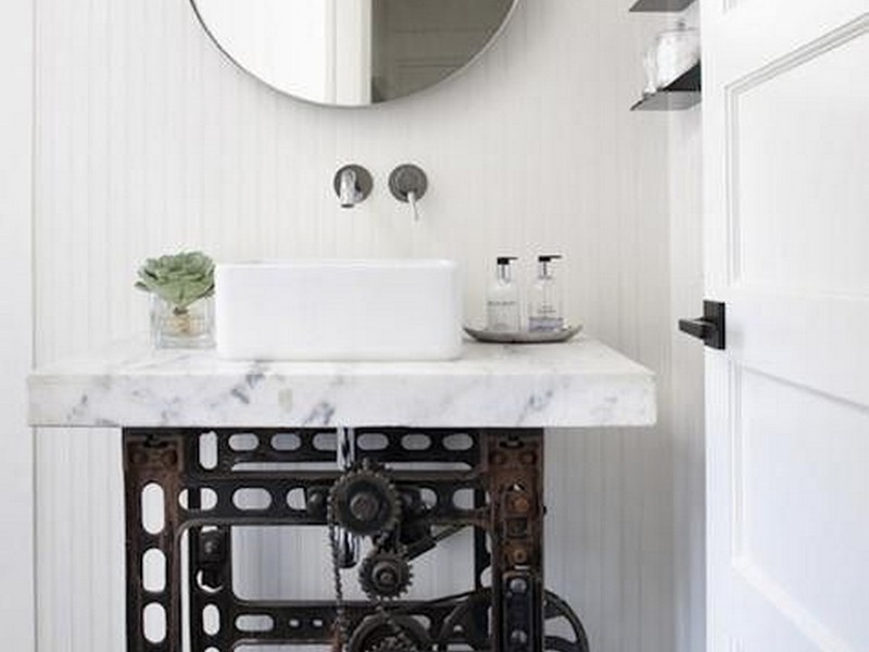 Steampunk Bathroom Vanity