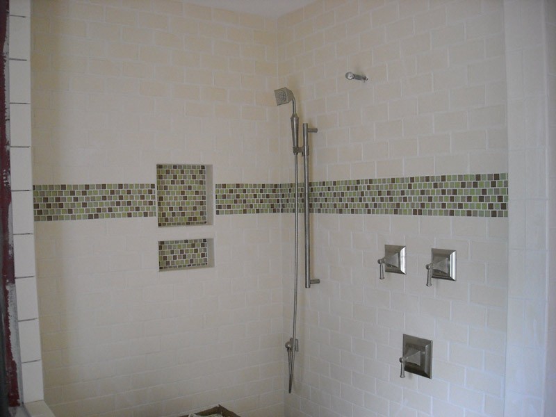 Subway Tile In Bathroom Shower