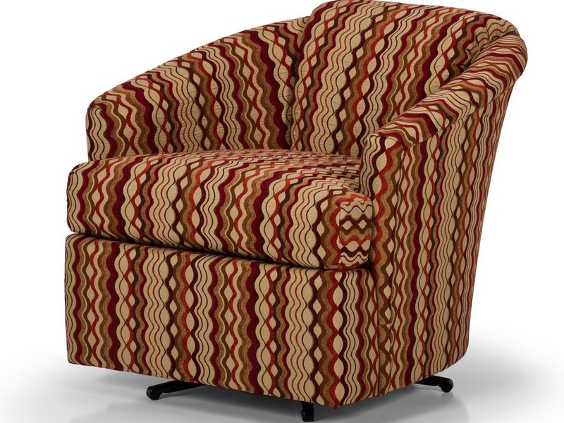 Swivel Accent Chair With Arms