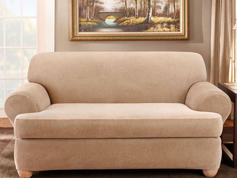 T Cushion Sofa Slipcovers 2 Piece